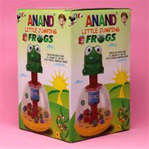 ANAND Little Jumping Frogs Small Kids Toys Child toddler Press N Play Rattler Rattle 